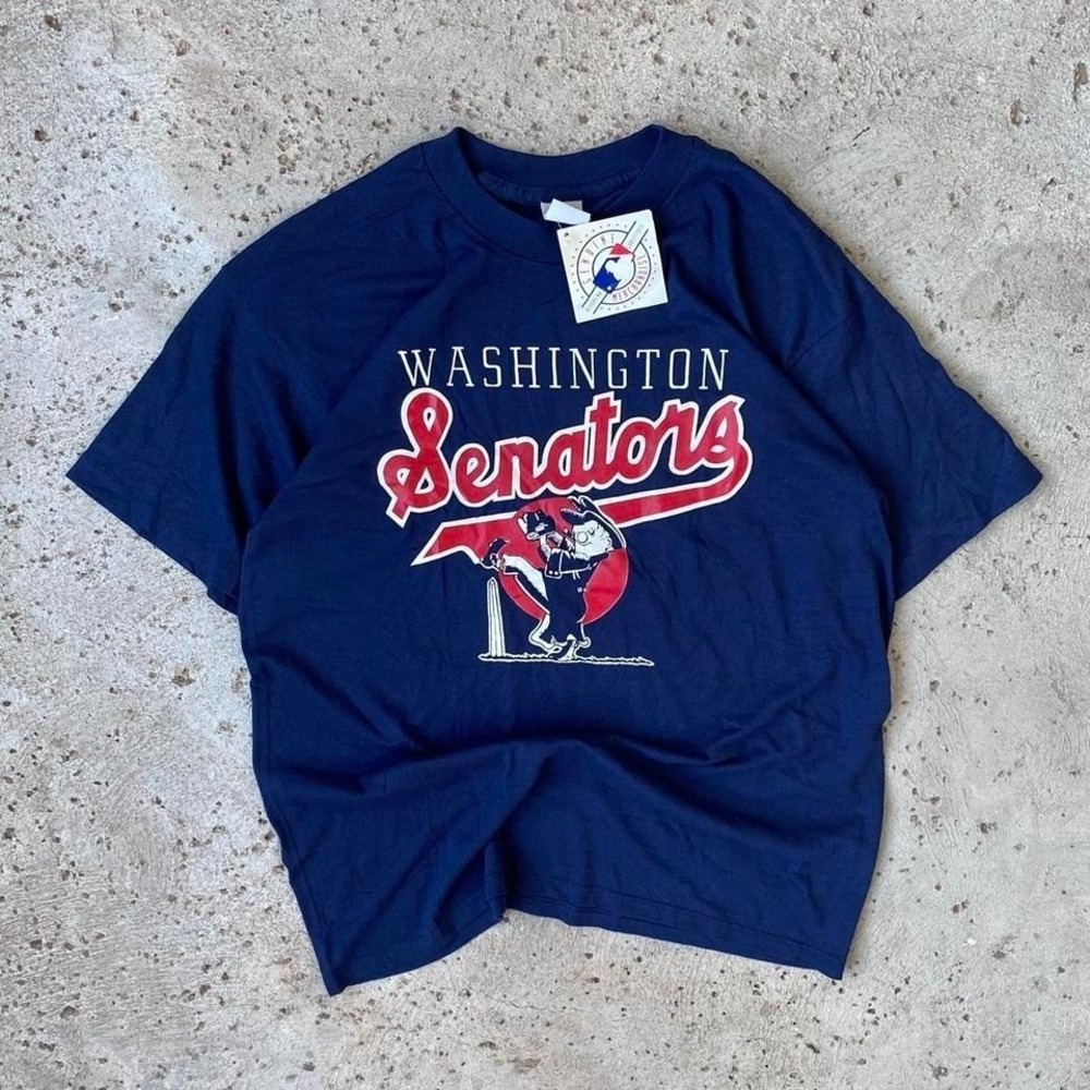Vintage Washington Senators 90s Minor League Baseball NWT Competitor Shirt‎
